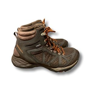 MERRELL Siren Sport waterproof women’s hiking boots mid ankle size 7